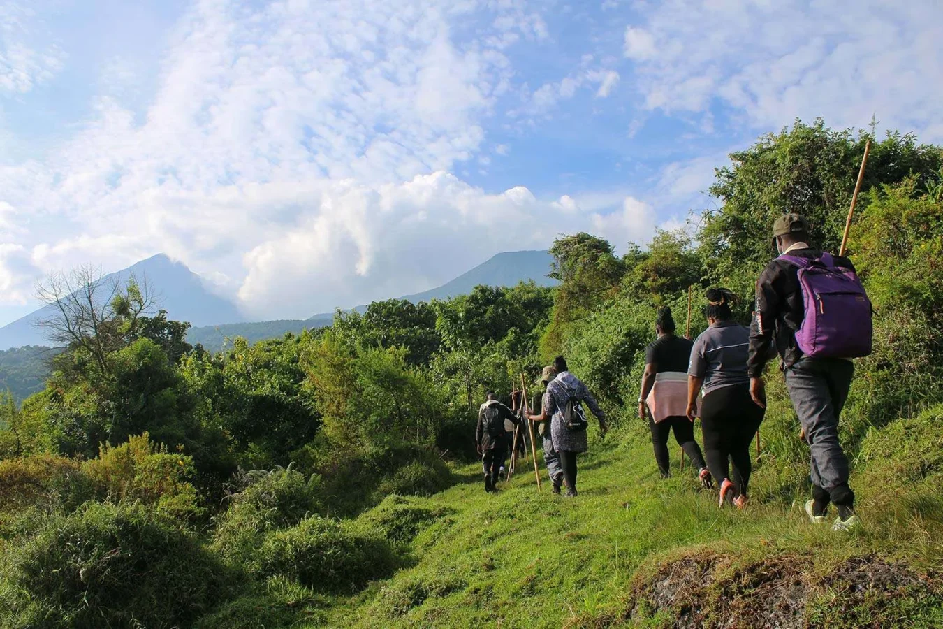 Hiking Mount Gahinga 